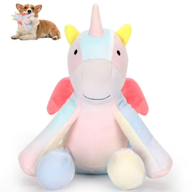 Small Medium Dog Squeak Toys for Aggressive Chewers,Fox