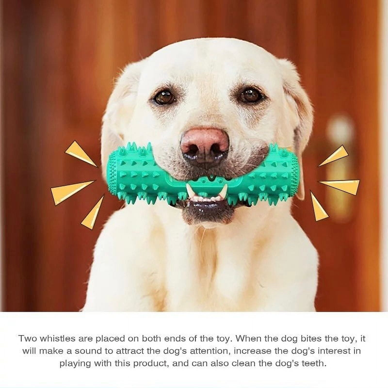 Dog Toothbrush Chew Toy Durable, and Perfect for Aggressive Chewers.
