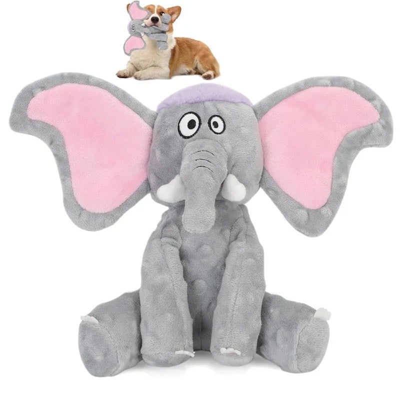 Small Medium Dog Squeak Toys for Aggressive Chewers,Fox