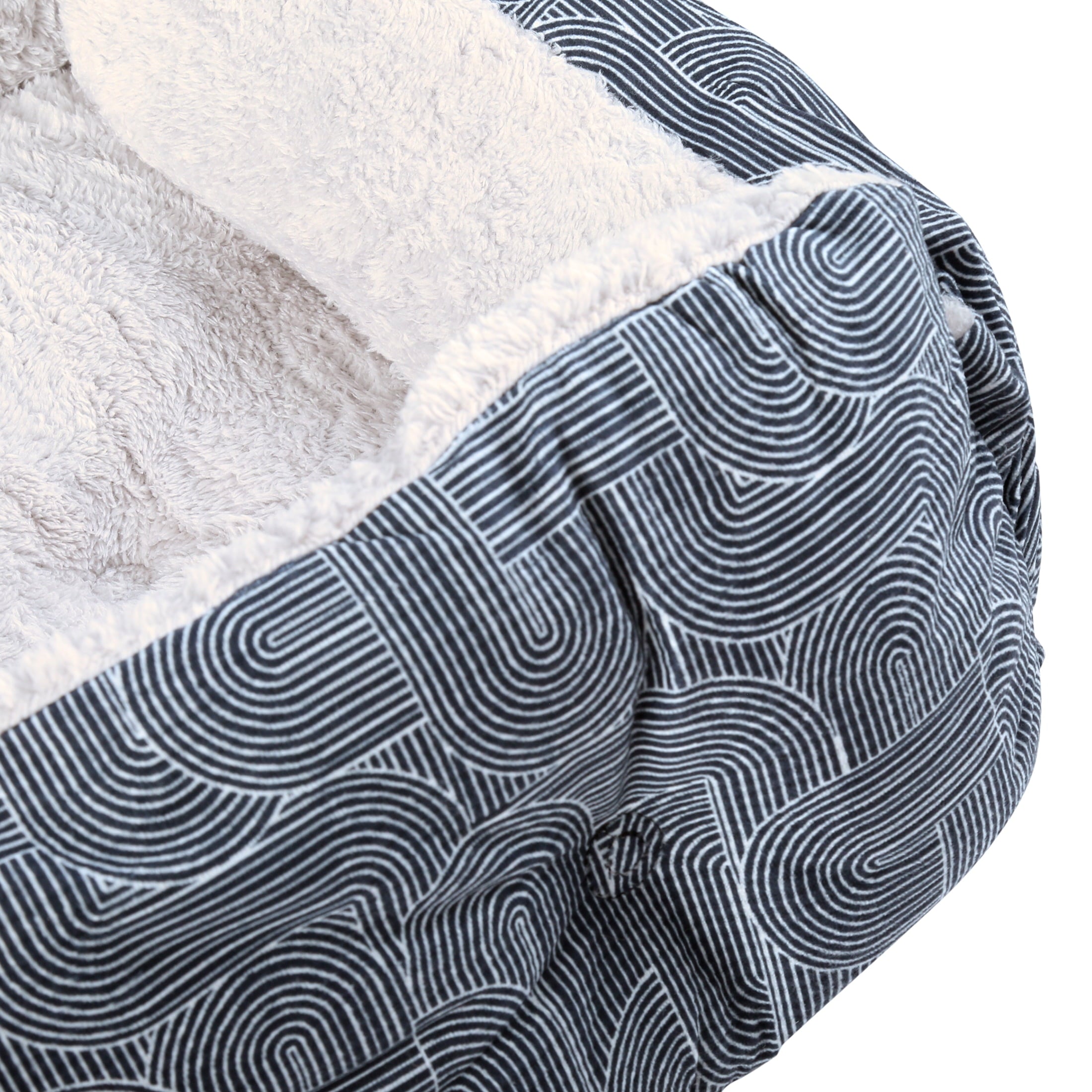 Dog & Cat, Plush Lounger, Portable, Machine Washable, Black, 21" X 17"