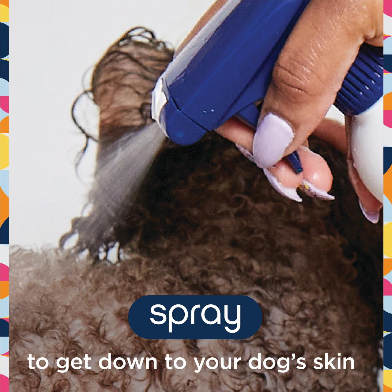 Deep-Clean Spray Dog Shampoo, Vanilla Ginger, 16Oz