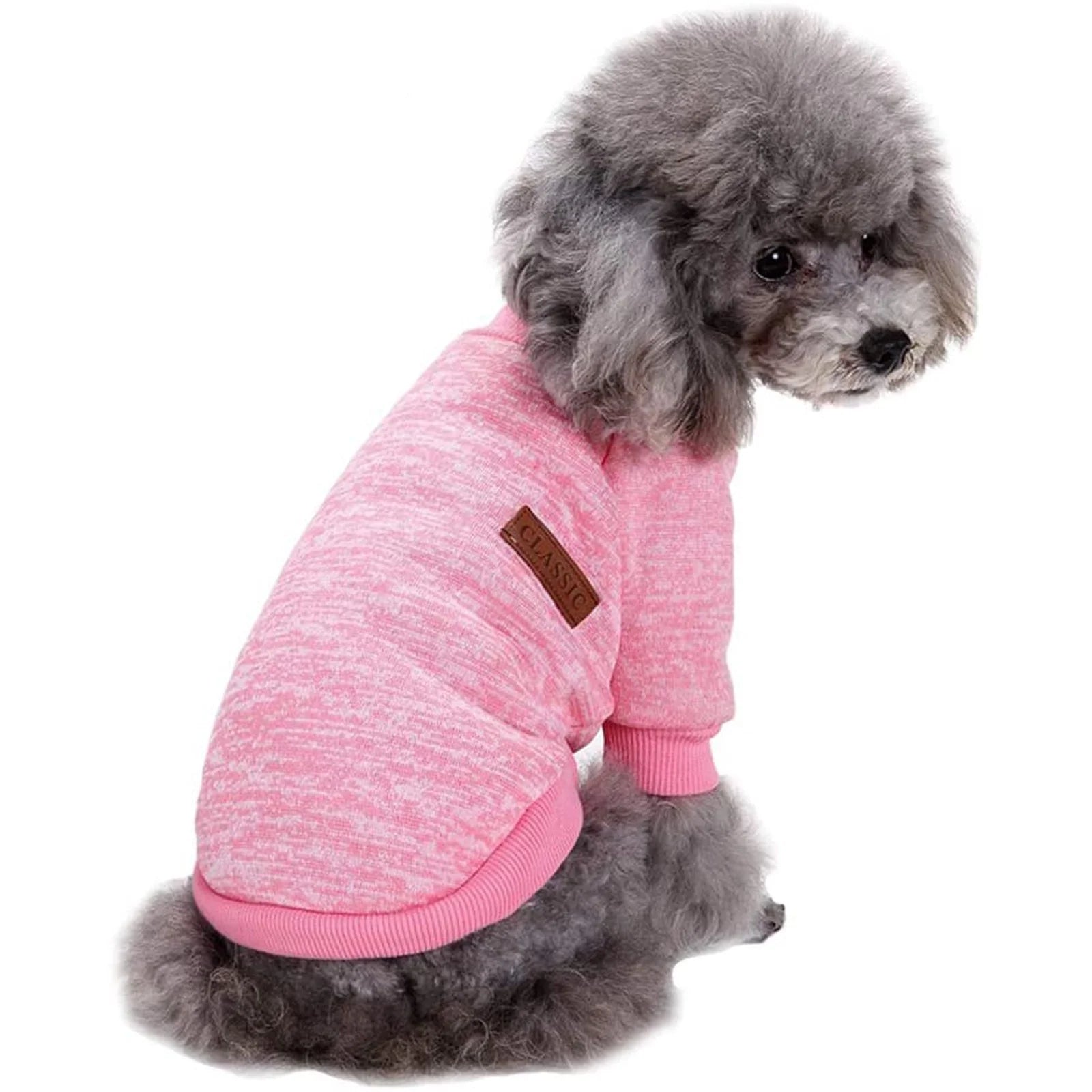 Items Pet Dog Clothes Knitwear Dog Sweater Soft Thickening Warm Pup Dogs Shirt for Dog